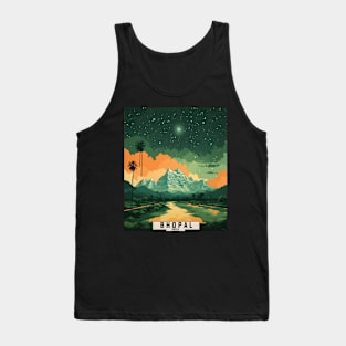 Bhopal India Vintage Tourism Travel Tank Top